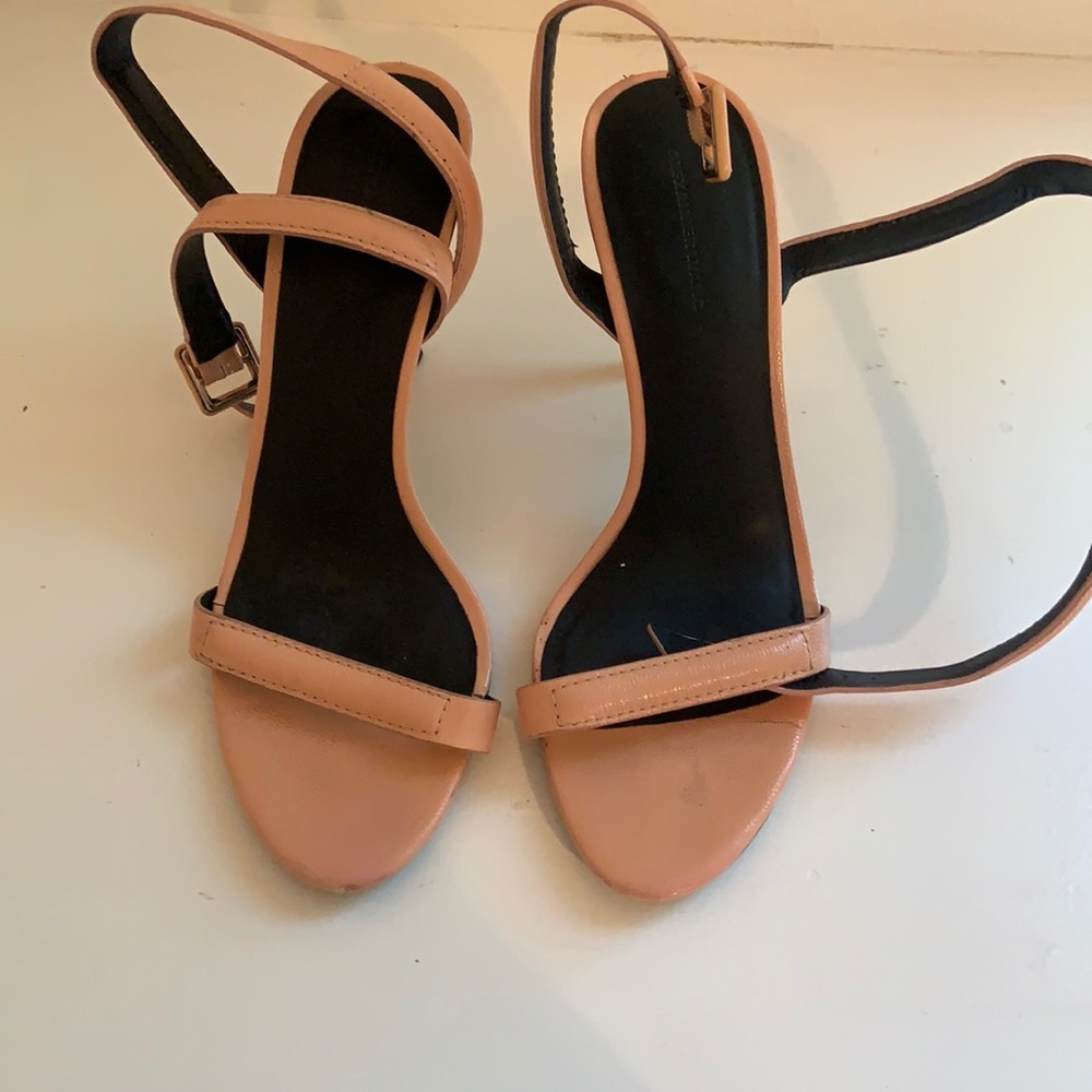 Alexander want peach strap sandals
